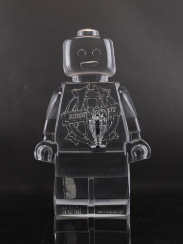 roboclusion OM Champion 93 Γλυπτική με τίτλο "roboclusion OM Cham…" από Vincent Sabatier (VerSus), Αυθεντικά έργα τέχνης, Ρητίνη