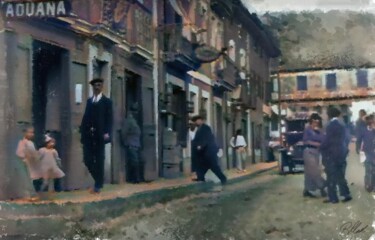 Digital Arts με τίτλο "Aduana" από Russell Newell, Αυθεντικά έργα τέχνης, 2D ψηφιακή εργασία