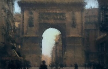 Arte digitale intitolato "The Arch #5" da Russell Newell, Opera d'arte originale, Lavoro digitale 2D