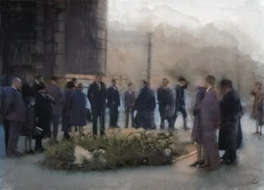 Digital Arts titled "Memorial" by Russell Newell, Original Artwork, 2D Digital Work