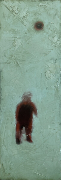 绘画 标题为“Memory card.” 由Igor Shulman, 原创艺术品, 油 安装在木质担架架上