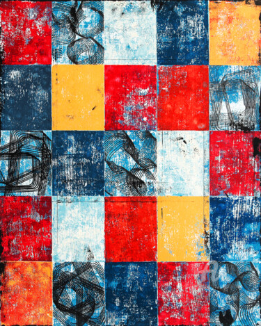 Album 9. Pittura intitolato "Album 9." da Petr Strnad, Opera d'arte originale, Acrilico