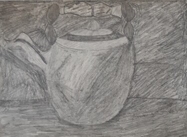 "Teapot" başlıklı Tablo Alexandra Corina Irimia tarafından, Orijinal sanat, Kalem