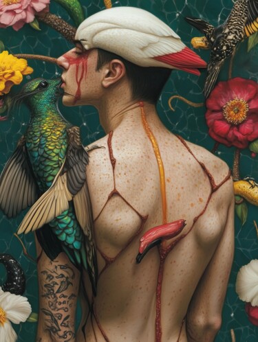 数字艺术 标题为“,,Dreams of Nebucha…” 由Alexandr Gherascenco, 原创艺术品, 2D数字工作