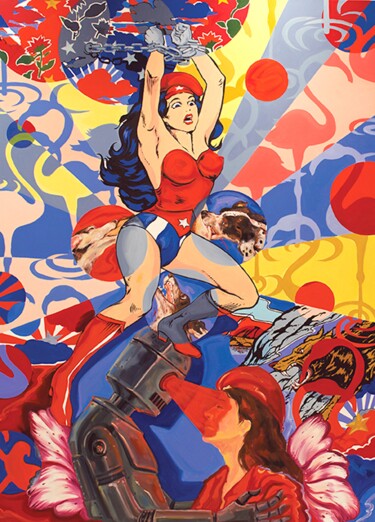Schilderij getiteld "The dream of wonder…" door Ciro Quintana, Origineel Kunstwerk, Digitale afdruk