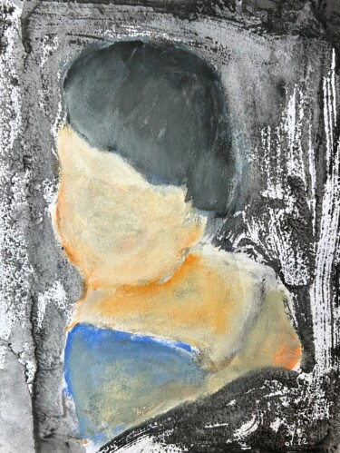 绘画 标题为“Son regard s’égare” 由Michel Teulé, 原创艺术品, 丙烯