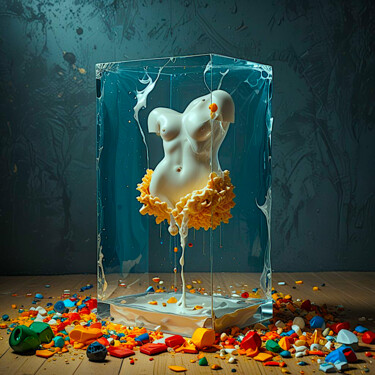 "torn between memory…" başlıklı Dijital Sanat Jawek Kwakman tarafından, Orijinal sanat, 2D Dijital Çalışma