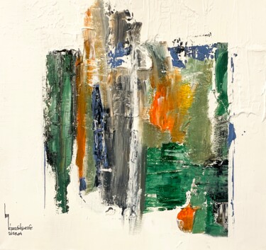 Malarstwo zatytułowany „"Naturaleza exhuber…” autorstwa Rafael Lopez-Dieguez G, Oryginalna praca, Akryl Zamontowany na Drewn…