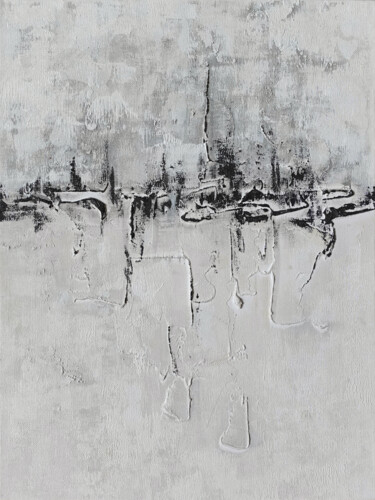 绘画 标题为“Frozen Memories” 由Natali Khas, 原创艺术品, 丙烯 安装在纸板上