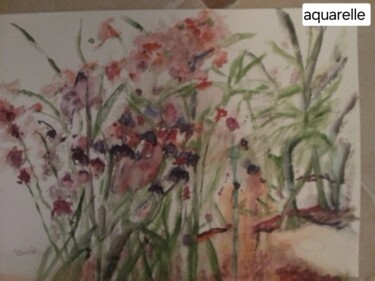 绘画 标题为“Nature 3” 由Annie Bonvarlet, 原创艺术品, 水彩