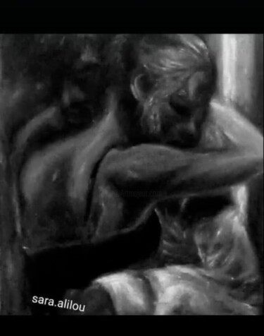 "Make me feel" başlıklı Tablo Sara Alilou (Tilili) tarafından, Orijinal sanat, Akrilik Ahşap Sedye çerçevesi üzerine monte e…
