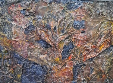 Pittura intitolato "В дереве" da Anastynuit, Opera d'arte originale, Acrilico Montato su Cartone