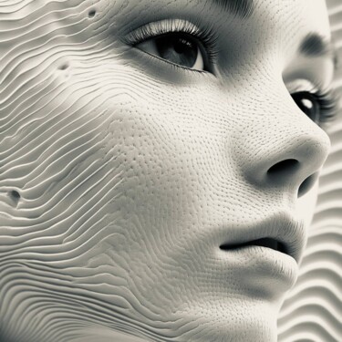 The Girl as a Landscape Digital Arts titled "The Girl as a Lands…" by Efema, Original Artwork, 3D Modeling