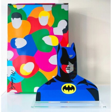 Printmaking titled "Dark Knight" by Marco Lodola, Original Artwork, Screenprinting