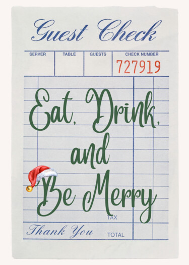 数字艺术 标题为“Holiday Feast Guest…” 由春宇 关, 原创艺术品, AI生成的图像 安装在纸板上