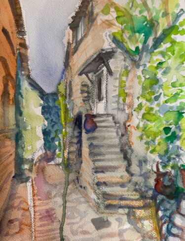 "Stone Steps in the…" başlıklı Tablo Michelle Moraczewski tarafından, Orijinal sanat, Suluboya