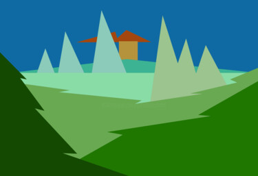 Landscape Etude (Digital)