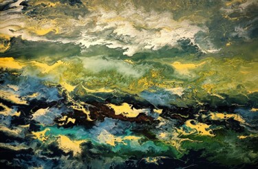 绘画 标题为“The cycle of nature” 由Felix Günther, 原创艺术品, 丙烯