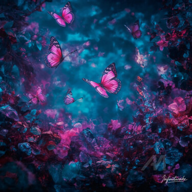 数字艺术 标题为“Dreamflight” 由Infinitwake, 原创艺术品, 2D数字工作 安装在artwork_cat.上