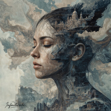 Inner Architecture 数字艺术 标题为“Inner Architecture” 由Infinitwake, 原创艺术品, 2D数字工作