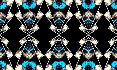 Spiral Cards 1d9f Fotografía titulada "Spiral Cards 1d9f" por Ken Lerner, Obra de arte original, Fotografía digital