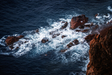 Photographie intitulée "The Sea foam" par Ivan Zaitsev, Œuvre d'art originale, Photographie numérique