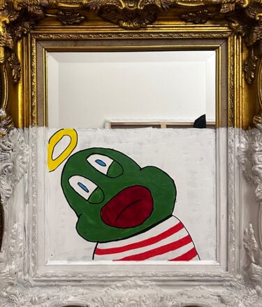 "Self Reflection" başlıklı Tablo Justin Van Cooten tarafından, Orijinal sanat, Akrilik Ahşap Sedye çerçevesi üzerine monte e…