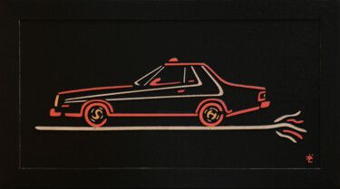 MEKA V2 Starsky et Hutch "MEKA V2 Starsky et…" başlıklı Tablo Laurent Lopez Le Nébleu tarafından, Orijinal sanat, Akrilik Ahşap panel üzerine monte e…