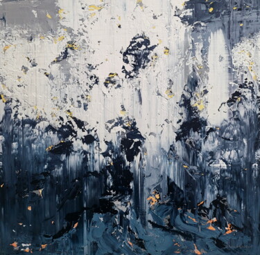 Abstract 2540 Painting titled "Abstract 2540" by Alex Senchenko, Original Artwork, Acrylic Mounted on Wood Stretcher frame