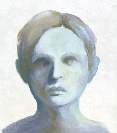 绘画 标题为“Portrait 36” 由Natalia Erkovich, 原创艺术品, 油