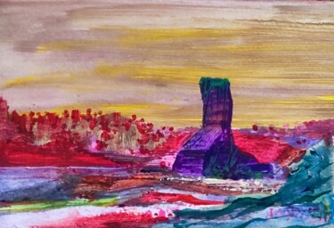 Картина под названием "Abandoned Sylvester…" - Milto Sideris, Подлинное произведение искусства, Акрил