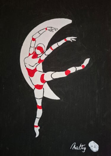 "DANSER LA VIE" başlıklı Tablo Nathy tarafından, Orijinal sanat, Akrilik Ahşap Sedye çerçevesi üzerine monte edilmiş