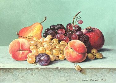 Taste of Summer Картина под названием "Taste of Summer" - Stepan Ohanyan, Подлинное произведение искусства, Масло Установлен на Деревянная р…