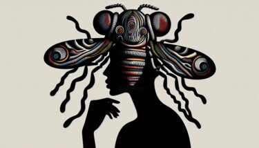 Digital Arts titled "SYMBOLIK 019" by Karavix, Original Artwork, AI generated image