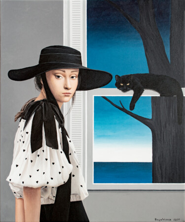 The Emotional Pause Painting titled "The Emotional Pause" by Nataliya Bagatskaya, Original Artwork, Acrylic