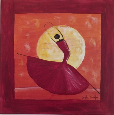 "Danseuse - l'envol" başlıklı Tablo Coralie Deroche tarafından, Orijinal sanat, Akrilik Ahşap Sedye çerçevesi üzerine monte…