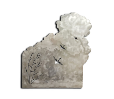 设计 标题为“Orage d'été” 由Yvon Luneau, 原创艺术品, 饰品