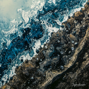 数字艺术 标题为“Alchemy of the Tides” 由Infinitwake, 原创艺术品, 2D数字工作 安装在artwork_cat.上