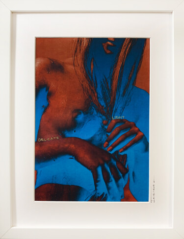 Printmaking titled "Delicate Light" by Marly Indigo, Original Artwork, Digital Print