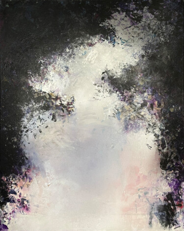 绘画 标题为“Melancolie” 由Iris Arnaud, 原创艺术品, 丙烯 安装在木质担架架上