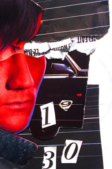 Collages intitulée "Maintenant Qu’il Fa…" par Juliet Bowi, Œuvre d'art originale, Collages Monté sur Carton