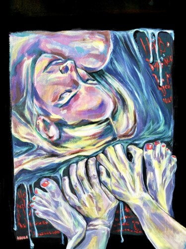 绘画 标题为“Молебен” 由Aurorasstralis, 原创艺术品, 丙烯