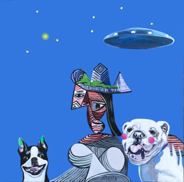 제목이 "Mistress Of The Eng…"인 미술작품 Assya Lucky로, 원작, 기름