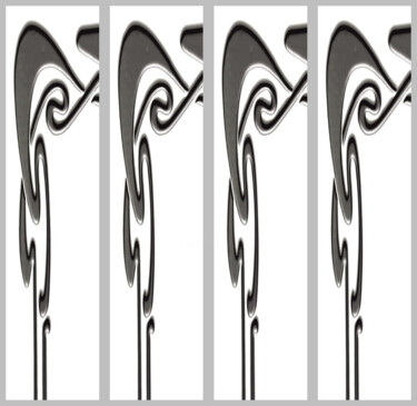 Arts numériques intitulée "Design arte digital…" par Antonio Guimaraes, Œuvre d'art originale, Peinture numérique