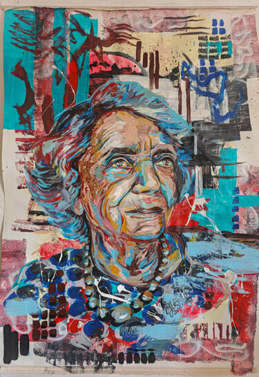 Seid Menschen. 제목이 "Seid Menschen."인 미술작품 Carolyn Mielke (carographic)로, 원작, 수채화