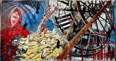「The Time's Master」というタイトルの絵画 Gennadiy V. Ivanovによって, オリジナルのアートワーク, オイル