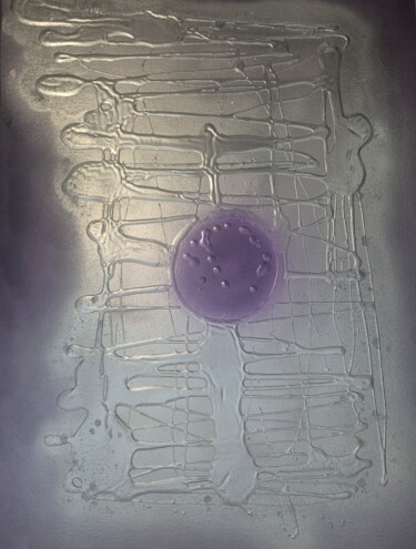Painting titled "la chute de Babylone" by Armand De Latour, Original Artwork, Acrylic Mounted on Wood Stretcher frame
