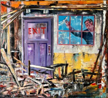 제목이 "No Exit"인 미술작품 Gennadiy V. Ivanov로, 원작, 기름