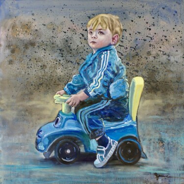 绘画 标题为“Dad, Why I can not…” 由Gennadiy V. Ivanov, 原创艺术品, 油