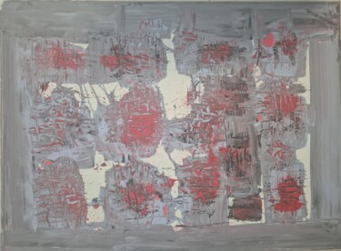 Painting titled "voila l' été" by Armand De Latour, Original Artwork, Acrylic Mounted on Wood Stretcher frame